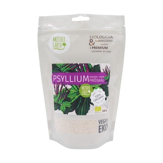 Mother Earth Psylliumfröskal Premium EKO 200 g 