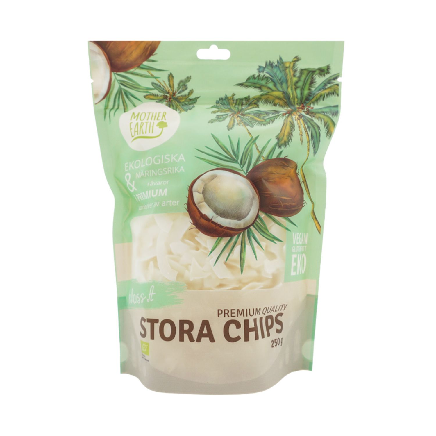 Mother Earth Kokoschips Premium EKO 250 g 