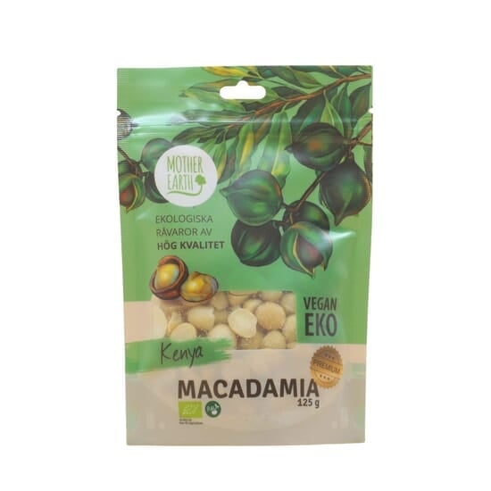 Mother Earth Macadamianötter Premium RAW & EKO 125 g 