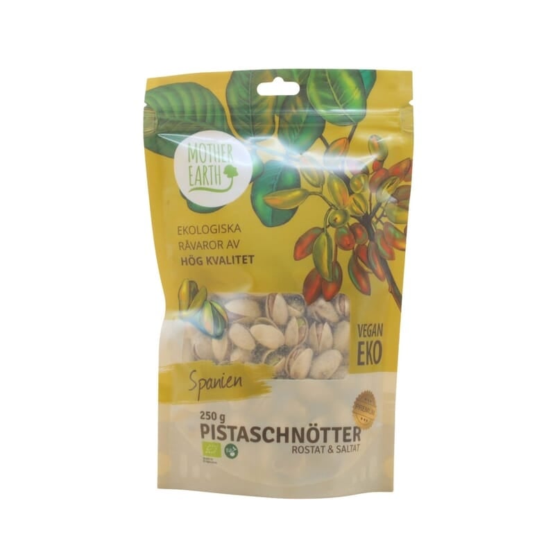 Mother Earth Pistaschnötter Premium RAW & EKO 125 g