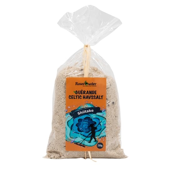 Rawpowder Guérande Celtic Havssalt Shiitake 250 g