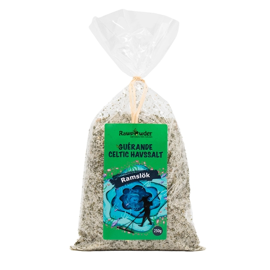 Rawpowder Guérande Celtic Havssalt Ramslök 250 g