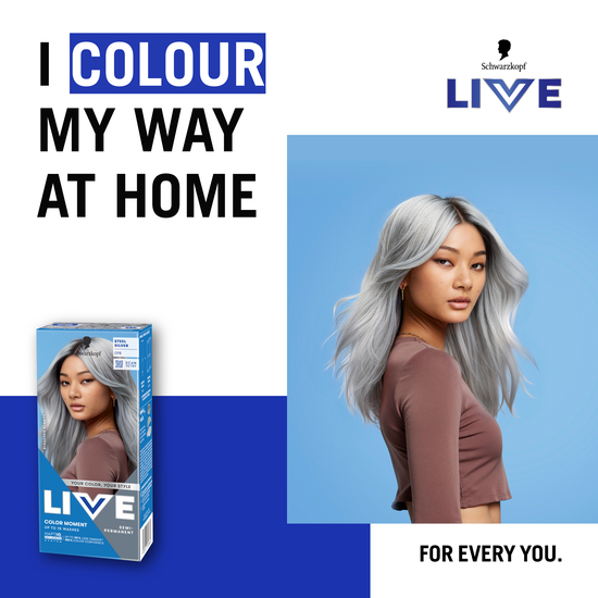 Schwarzkopf LIVE Ultra Brights 98 Steel Silver