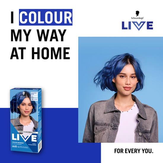 Schwarzkopf LIVE Ultra Brights 95 Electric Blue