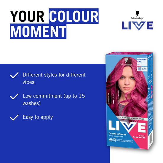 Schwarzkopf LIVE Ultra Brights 93 Shocking Pink