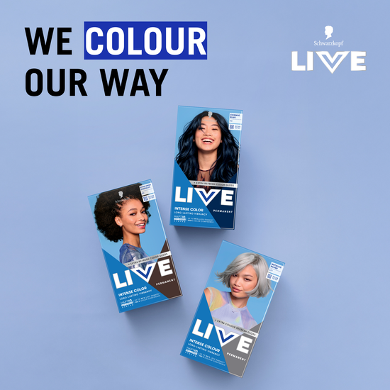 Schwarzkopf LIVE Intense Color 90 Cosmic Blue