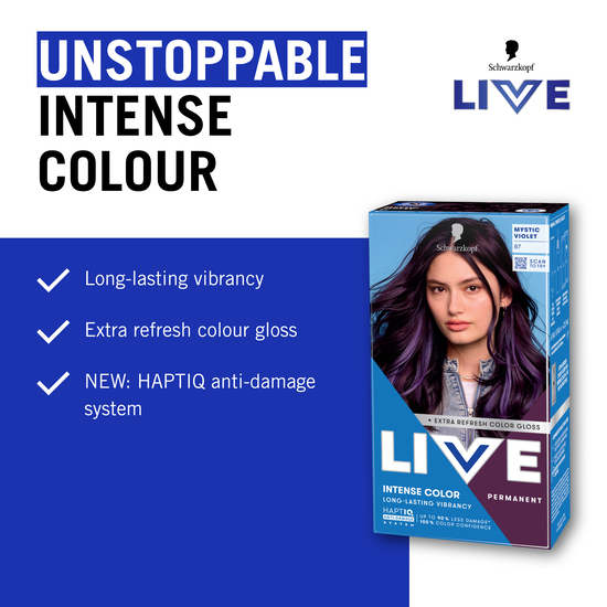 Schwarzkopf LIVE Intense Color 87 Mystic Violet