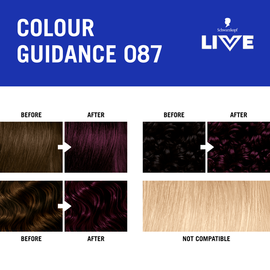 Schwarzkopf LIVE Intense Color 87 Mystic Violet
