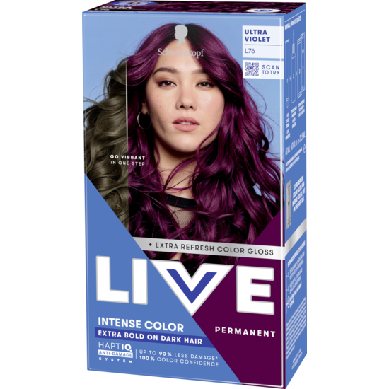 Schwarzkopf LIVE Intense Color L76 Ultra Violet