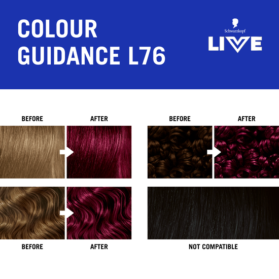 Schwarzkopf LIVE Intense Color L76 Ultra Violet