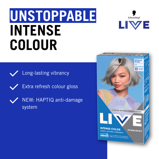Schwarzkopf LIVE Intense Color U71 Metallic Silver