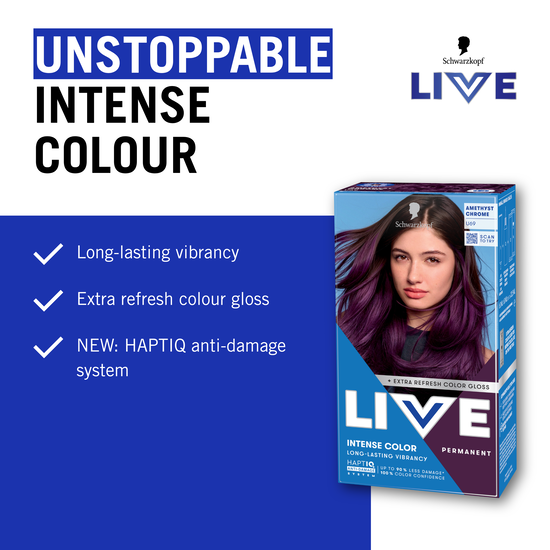 Schwarzkopf LIVE Intense Color U69 Amethyst Chrome
