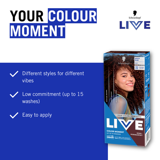 Schwarzkopf LIVE Ultra Brights 065 Spicy Rum