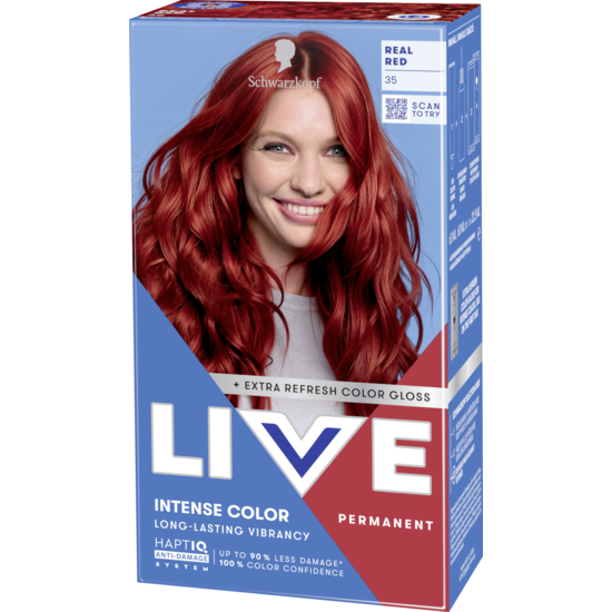 Schwarzkopf LIVE Intense Color 35 Real Red