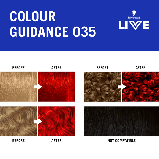 Schwarzkopf LIVE Intense Color 35 Real Red