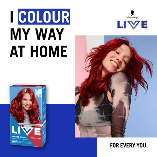 Schwarzkopf LIVE Intense Color 35 Real Red