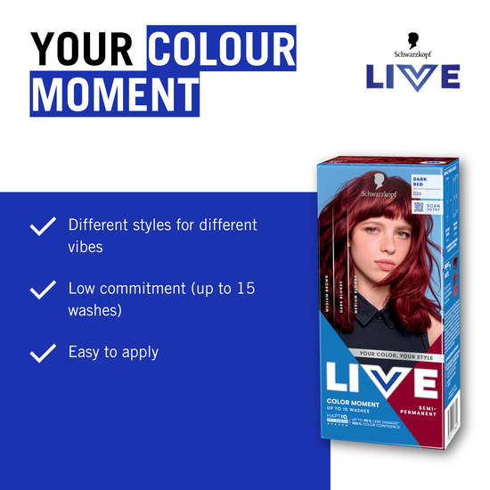 Schwarzkopf LIVE Ultra Brights 026 Dark Red