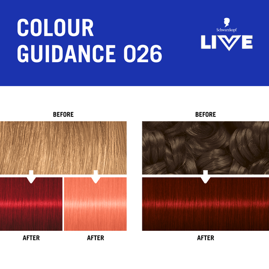Schwarzkopf LIVE Ultra Brights 026 Dark Red