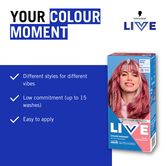 Schwarzkopf LIVE Ultra Brights 025 Dusty Rose