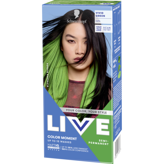 Schwarzkopf LIVE Ultra Brights 024 Vivid Green
