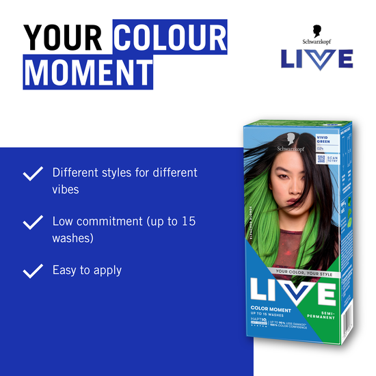 Schwarzkopf LIVE Ultra Brights 024 Vivid Green