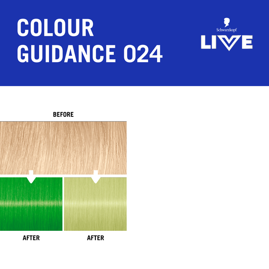 Schwarzkopf LIVE Ultra Brights 024 Vivid Green