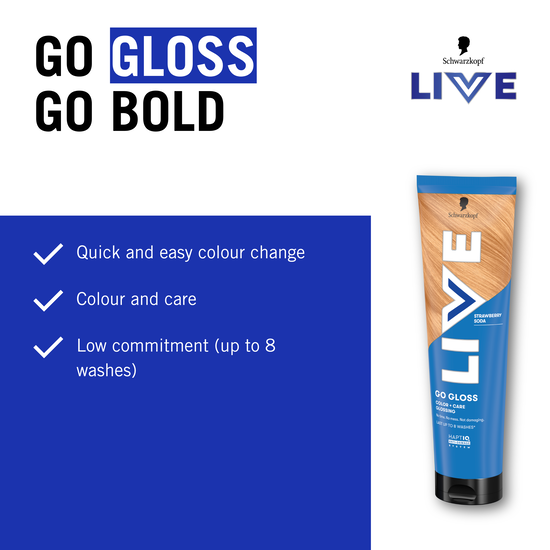 Schwarzkopf LIVE Glossing Strawberry Soda