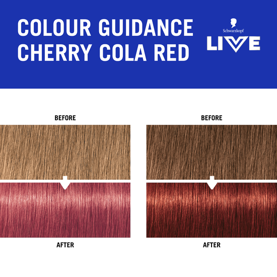 Schwarzkopf LIVE Glossing Cherry Cola Red
