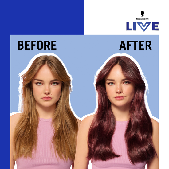 Schwarzkopf LIVE Glossing Cherry Cola Red