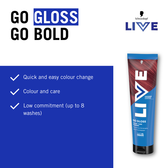 Schwarzkopf LIVE Glossing Cayenne Copper