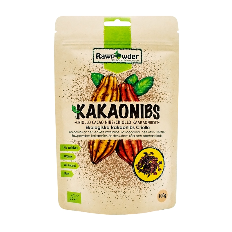 Ekologiska Kakaonibs 300 g