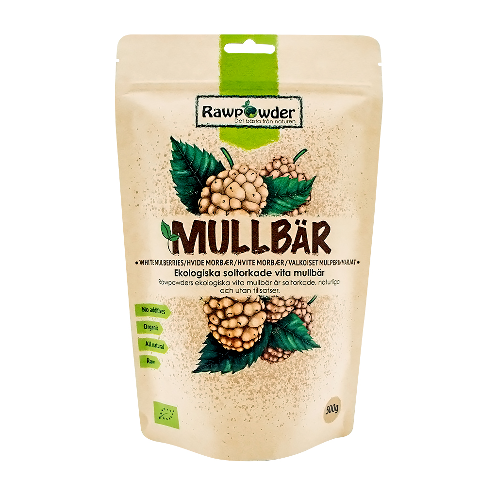 Rawpowder Vita Mullbär EKO RAW 500 g