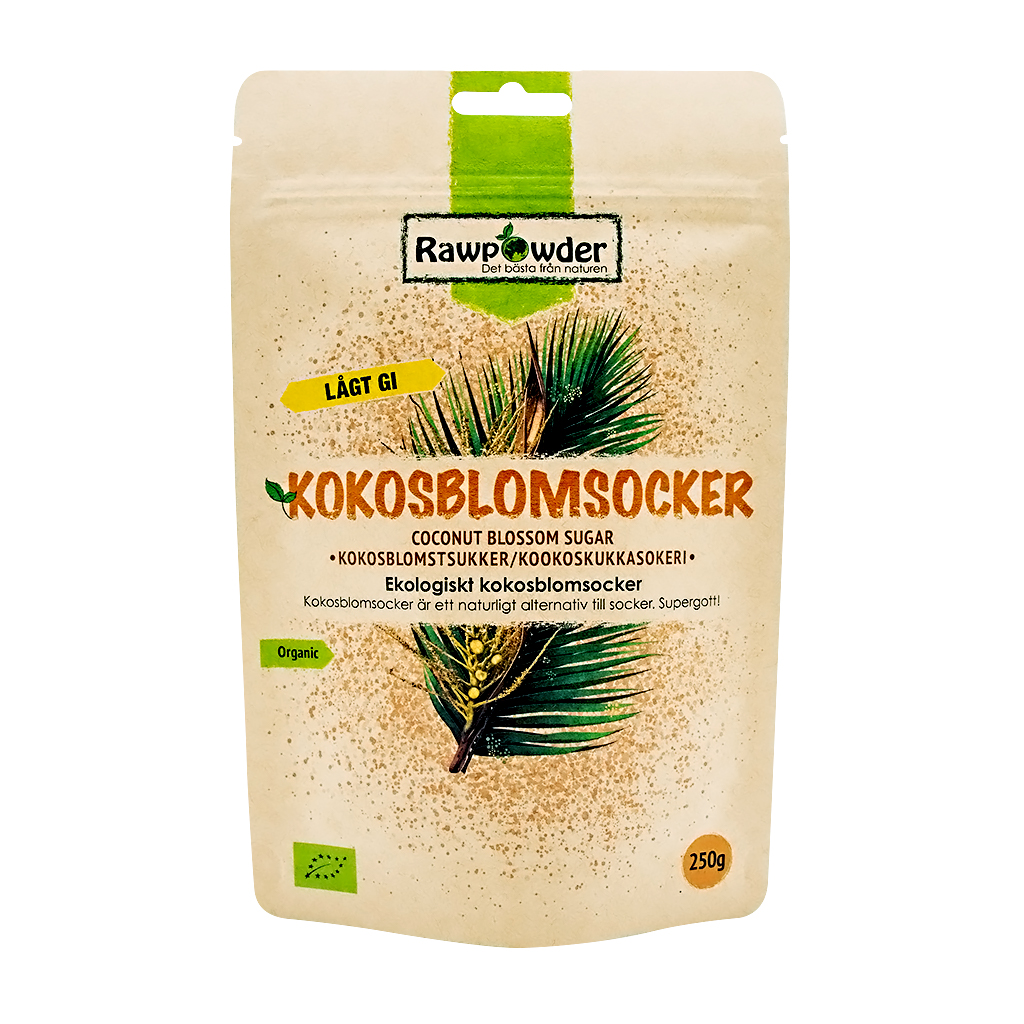 Rawpowder Kokosblomsocker EKO 400 g