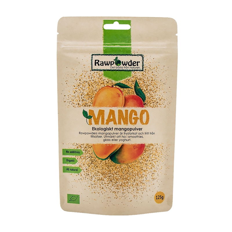 Rawpowder Mangopulver EKO 125 g