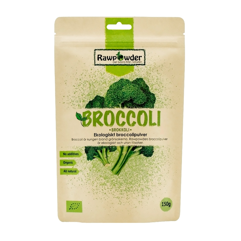 Rawpowder Broccolipulver EKO 150 g