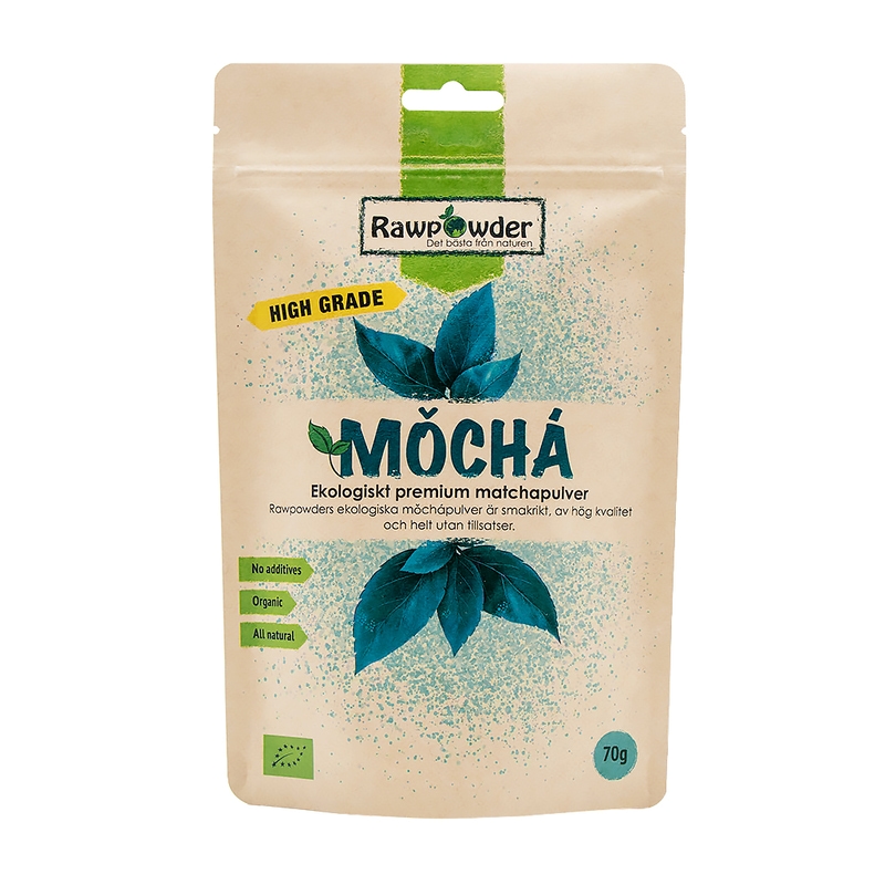 Rawpowder Mǒchá Pulver Premium EKO 70 g