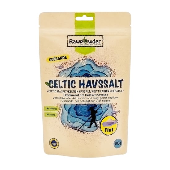Rawpowder Celtic Havssalt Fint 500 g