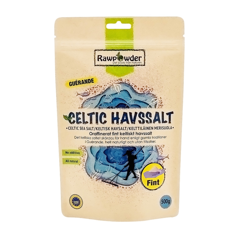 Rawpowder Celtic Havssalt Fint 500 g