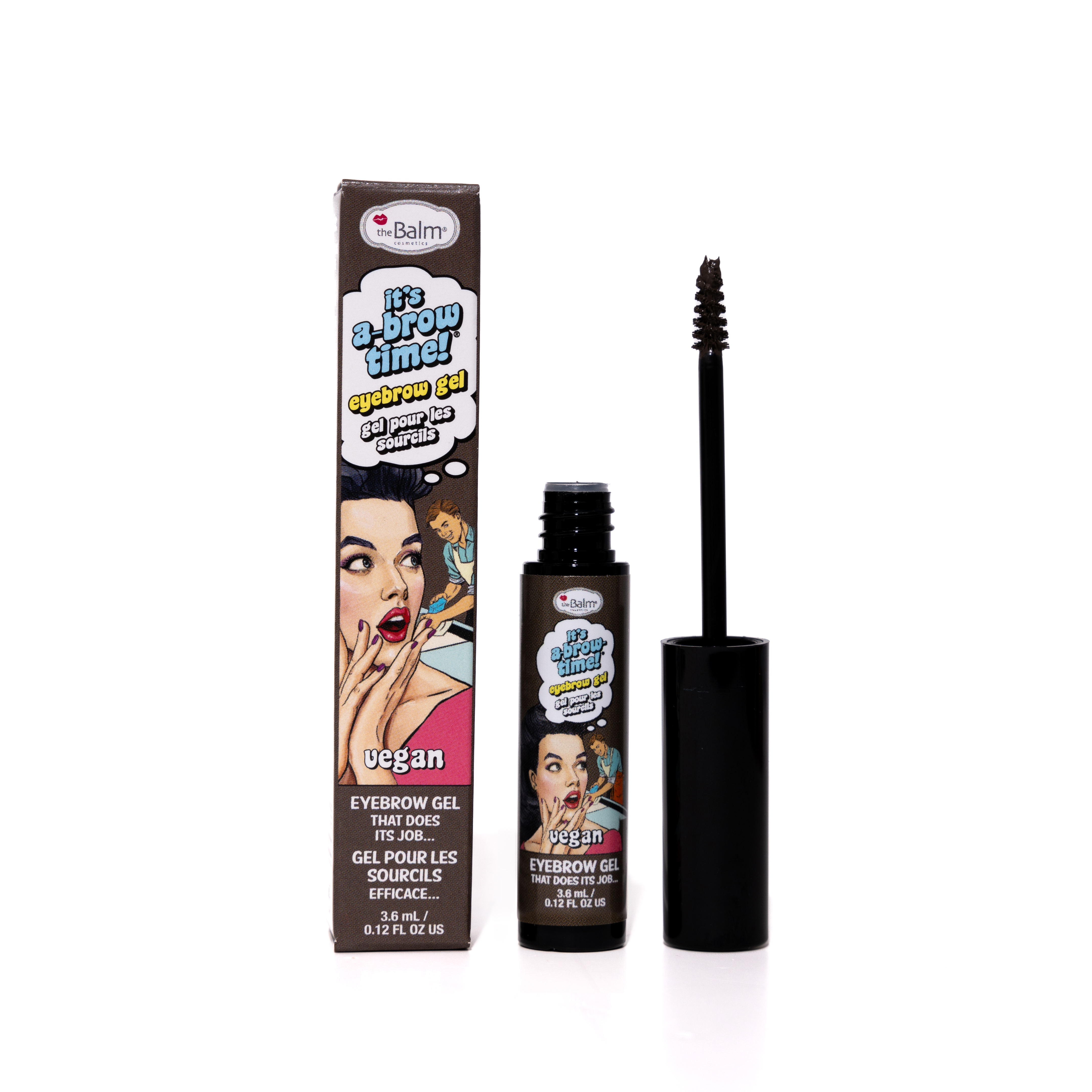 theBalm It's a Brow Time Brow Gel Dark Brown 3,6 ml
