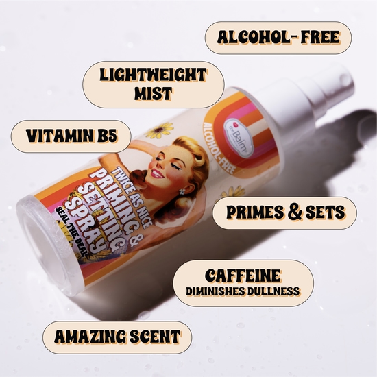 theBalm Twice as Nice Priming & Setting Spray 100 ml