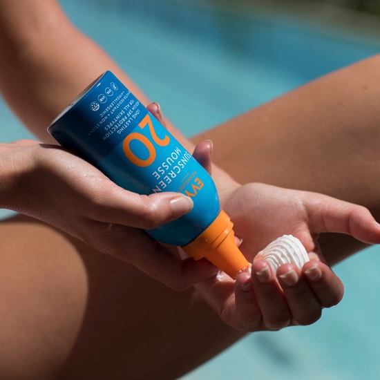 EVY Solskyddsmousse SPF20 150 ml