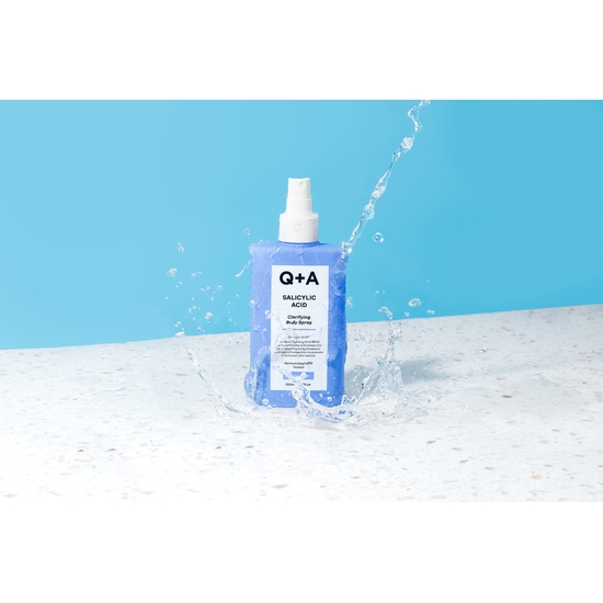 Q+A Salicylic Acid Clarifying Body Spray 150 ml