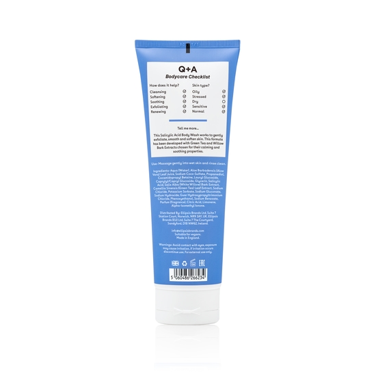 Q+A Salicylic Acid Body Wash 250 ml