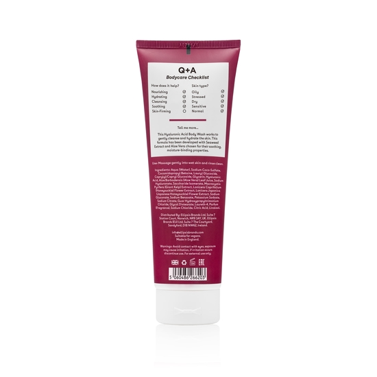 Q+A Hyaluronic Acid Body Wash 250 ml