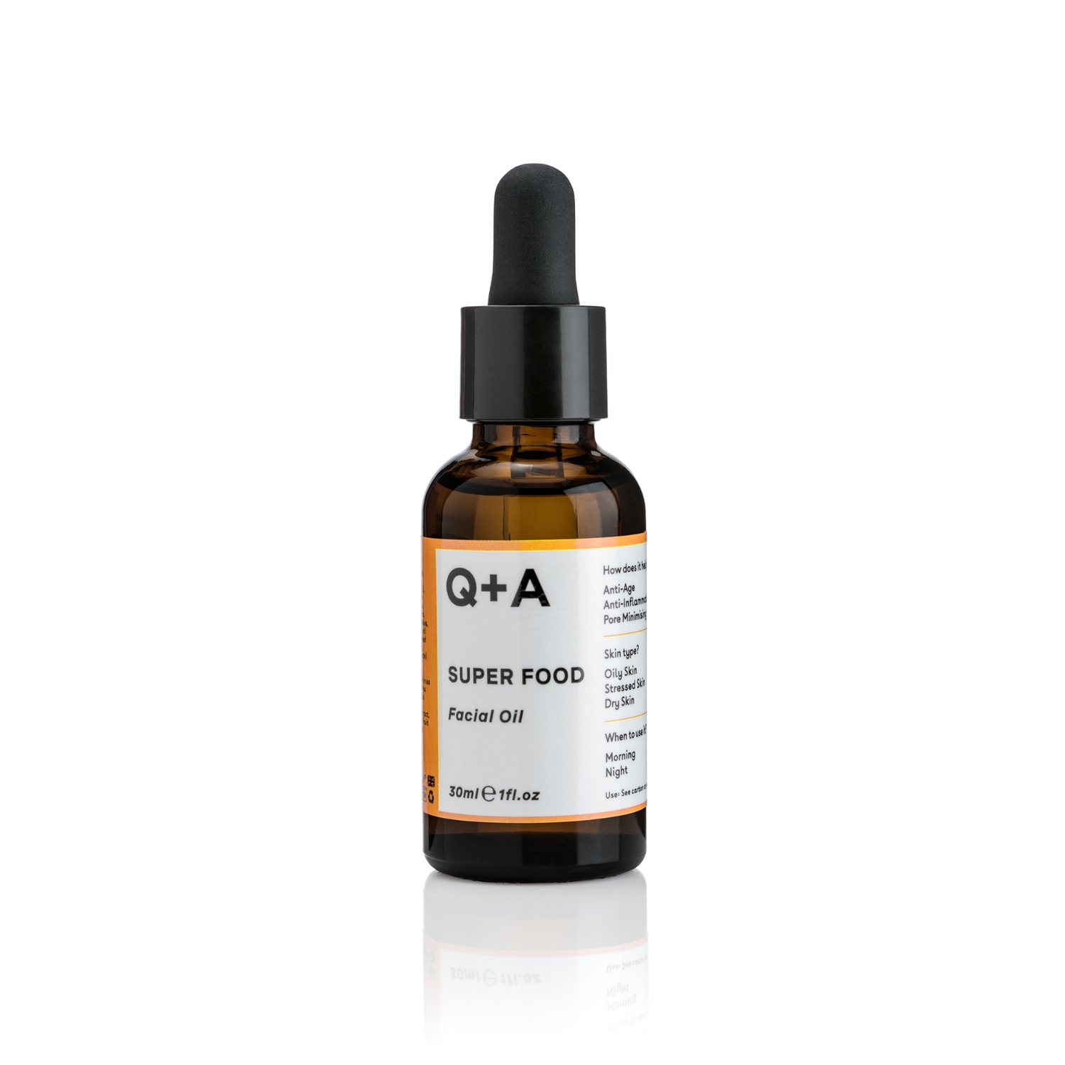 Alternativ bild 1 för Q+A Super Food Facial Oil  30 ml