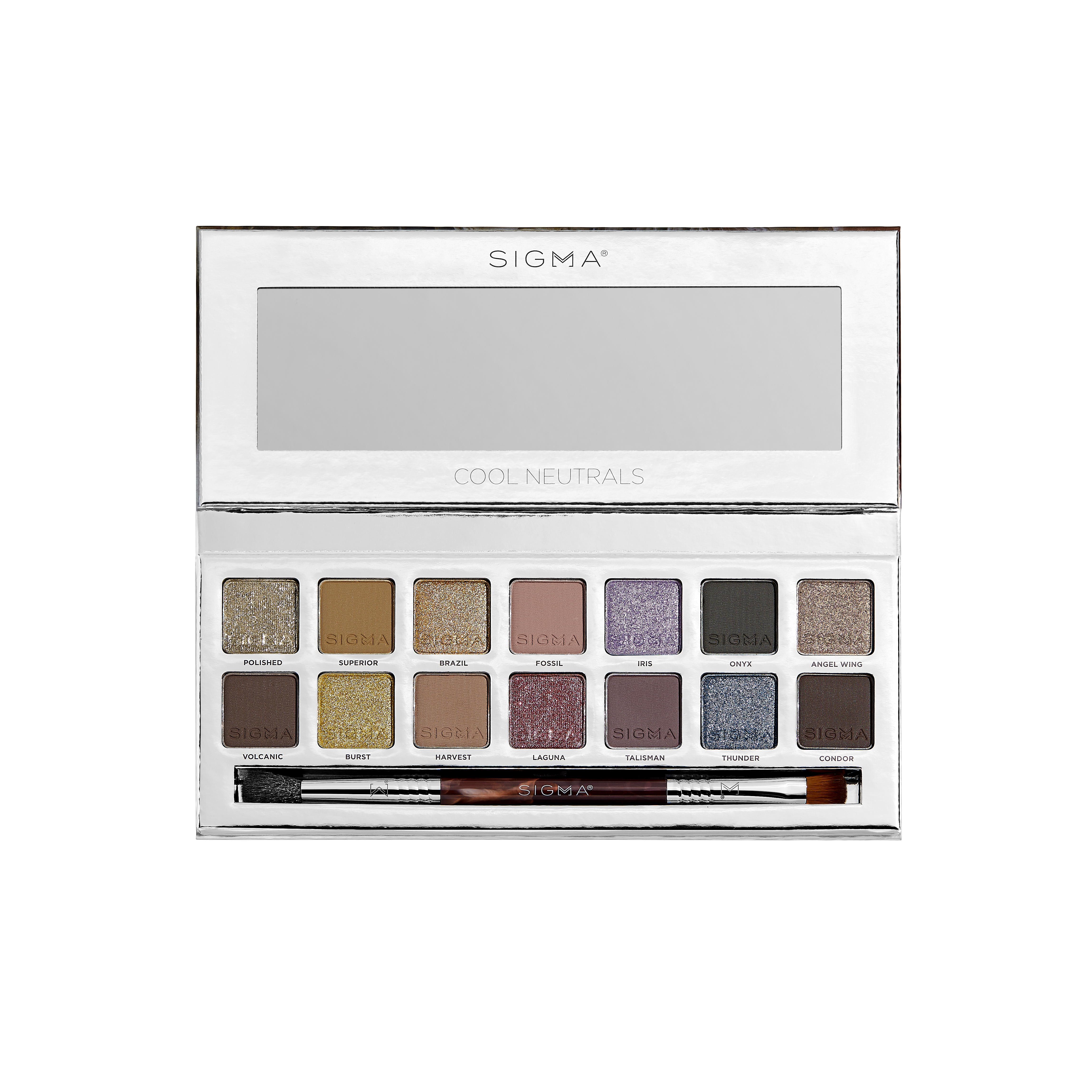 Sigma Beauty Cool Neutrals Eyeshadow Palette 16 g