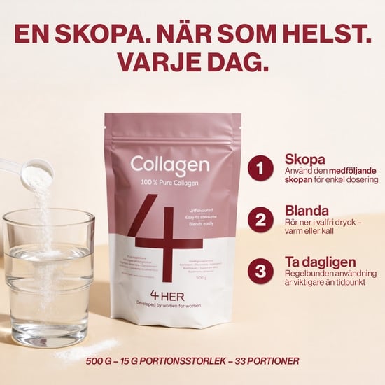 4HER Collagen Pure Kollagenpulver 500 g