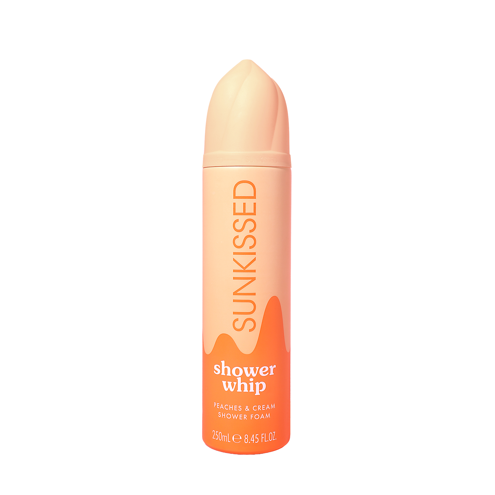 Sunkissed Shower Whip Peaches & Cream 250 ml