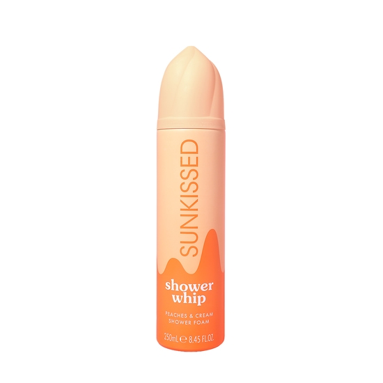 Sunkissed Shower Whip Peaches & Cream 250 ml