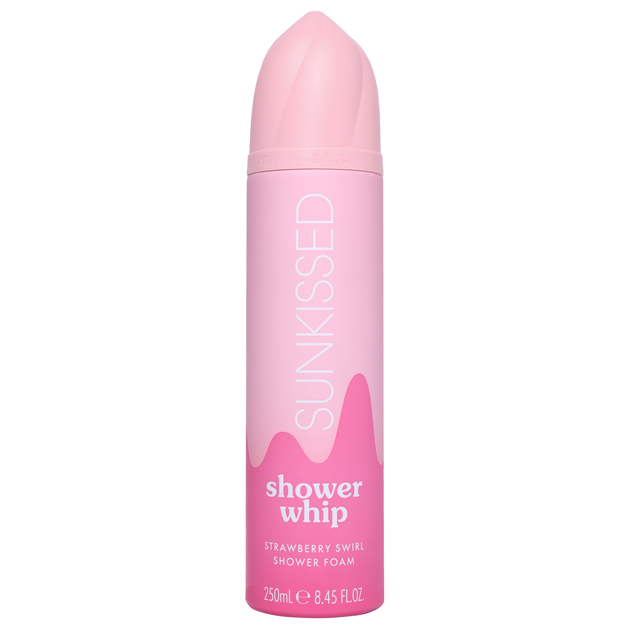 Sunkissed Shower Whip Strawberry Swirl 250 ml